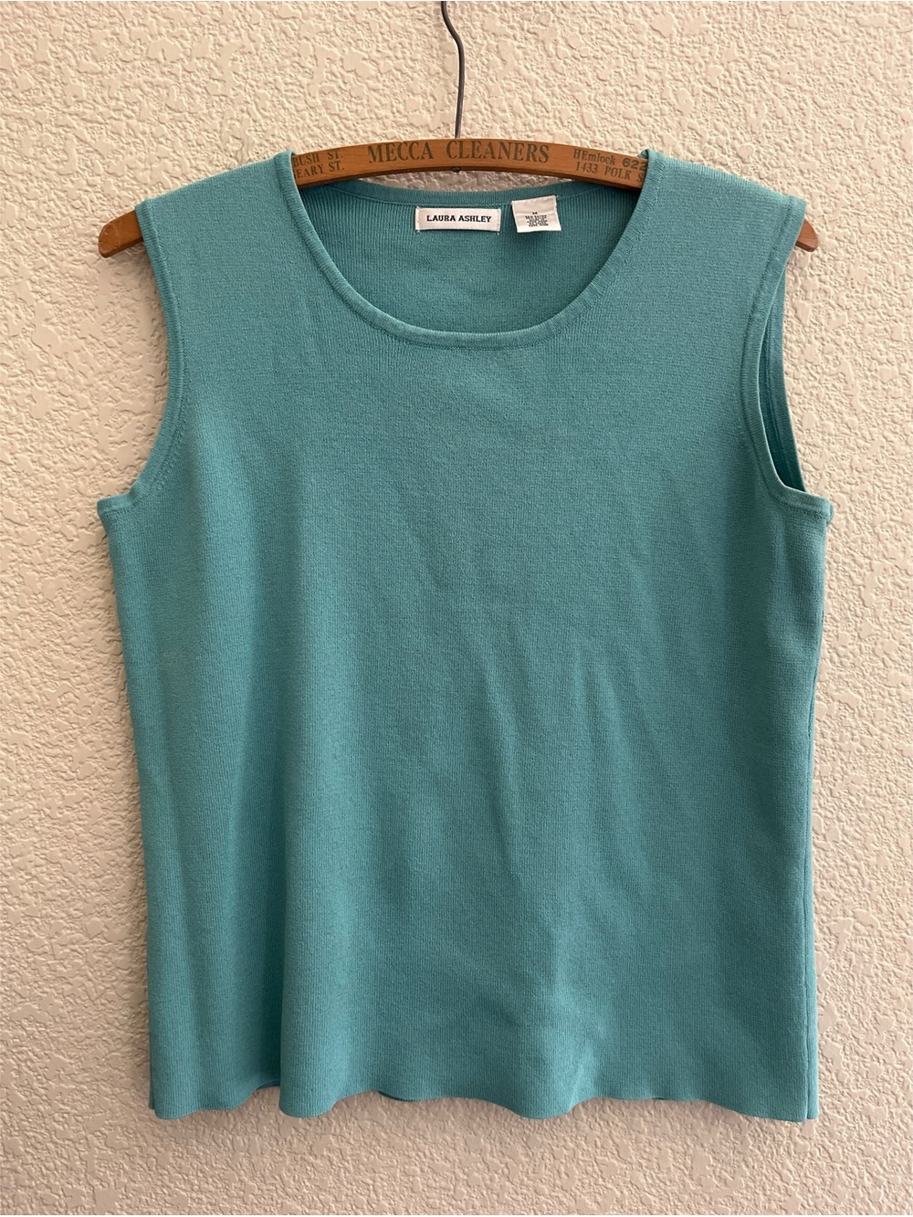 Vintage Laura Ashley Cornflower Blue Tank Women’s Size Medium